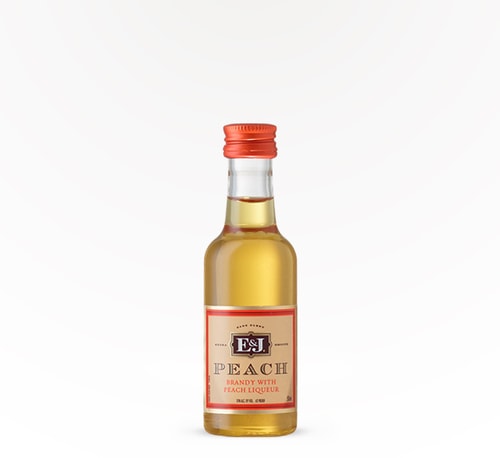 E and J Peach Brandy 50ml (Bottle)