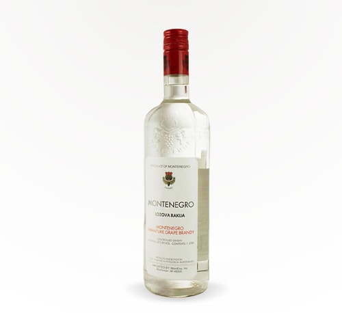 Montenegro Lozova Rakija Grappa 1L (Bottle)