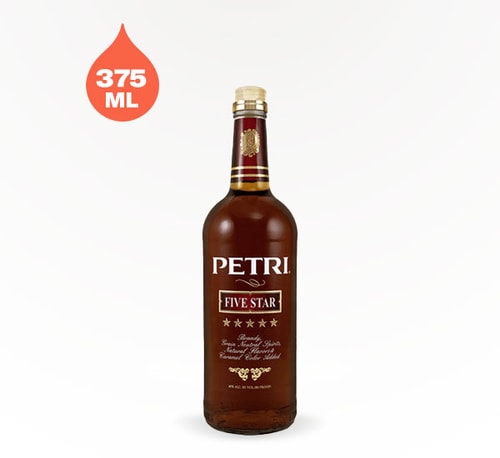 Petri Five Star Brandy 375ml (Bottle)