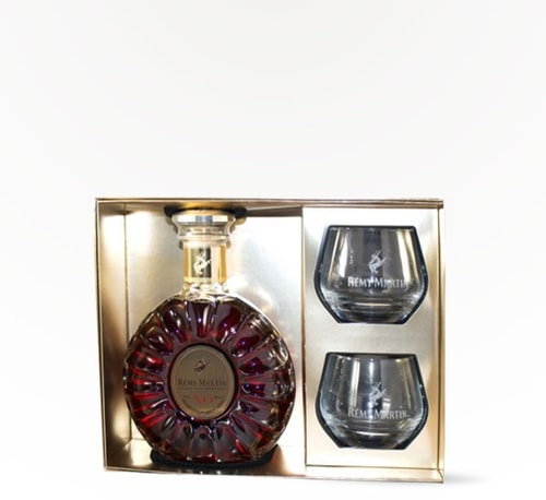 Rémy Martin XO Cognac Gift Set with 2 Glasses 750ml (Bottle)