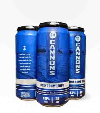 14 Cannons Brewery Point Dume Double IPA 4 Cans 16 oz