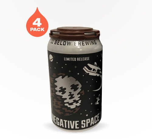11 Below Brewing Negative Space Stout 4 Cans (12oz)