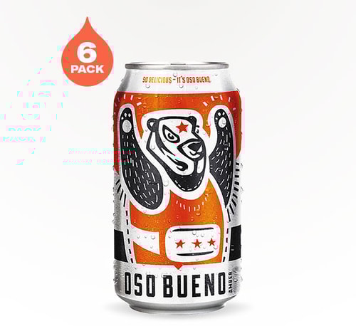 11 Below Brewing Oso Bueno Red Ale 6 Cans (12oz)