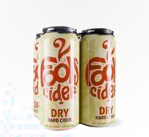 2 Fools Cider Dry 4 Pack (16oz)
