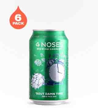 4 Noses Brewing Bout Damn Time IPA 6 Cans 12oz