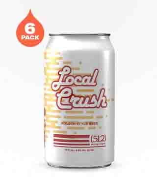 (512) Brewing Local Crush Kölsch 6 Cans (12oz)