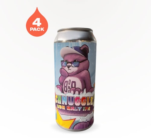 8one8 Brewing Schnugglez Double Dry Hopped Hazy IPA 4 Pack (16oz)