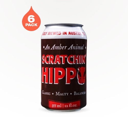 Adelbert's Brewery Scratchin' Hippo Red Ale 6 Cans (12oz)