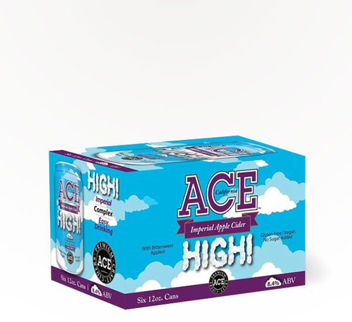 Ace Cider High Imperial Apple 6 Cans (12oz)