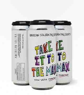 American Solera Brewery Take It To The Max IPA 4 Cans 16 oz