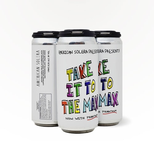 American Solera Brewery Take It To The Max IPA 4 Pack 16oz