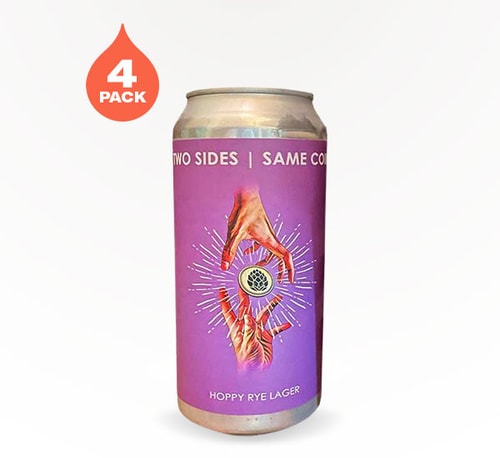 Arches Brewing Two Sides Same Coin Rye Lager 4 Pack (16oz)