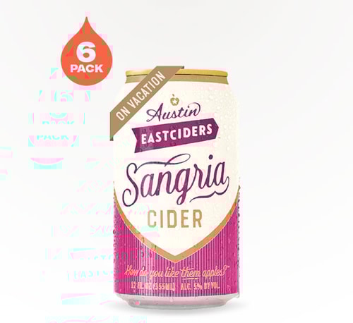 Austin Eastciders Sangria Cider 6 Cans (12oz)