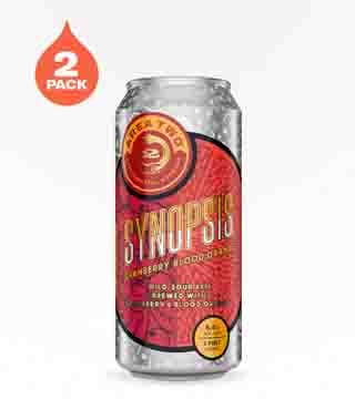 Area Two Experimental Brewing Synopsis Cranberry Orange Sour Ale 2 Cans 16 oz