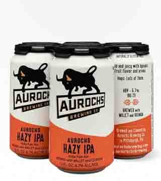 Aurochs Brewing Hazy IPA 4 Cans 12oz