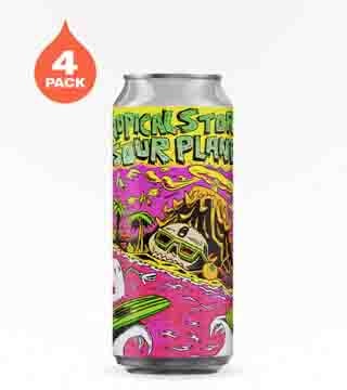 Aeronaut Brewing Tropical Storm On A Sour Planet Sour Ale 4 Cans 16 oz