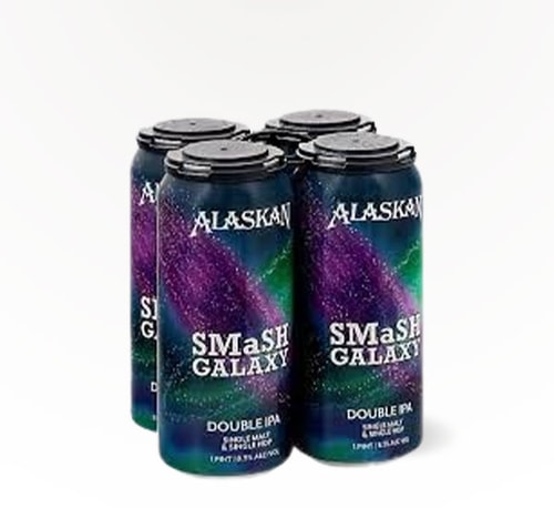 Alaskan Brewing Smash Galaxy Double IPA 4 Pack (16oz)