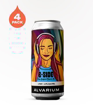 Alvarium Beer B Side New England Blonde Ale 4 Cans 16 oz