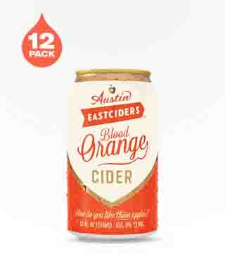 Austin Eastciders Blood Orange Hard Cider 12 Cans 12 oz