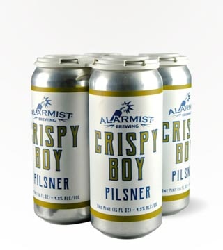 Alarmist Brewing Crispy Boy Pilsner 4 Pack (16oz)