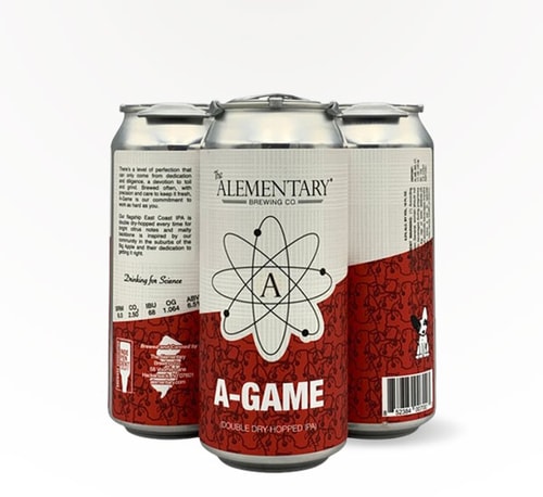 Alementary Brewing A-Game IPA 4 Pack 16oz