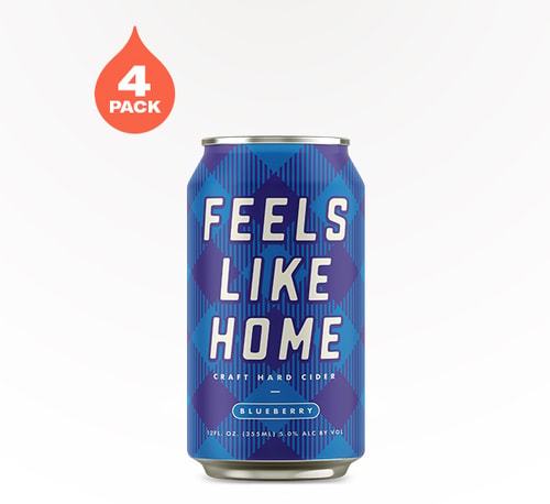 Artifact Cider Project Feels Like Home Blueberry 4 Cans 12oz
