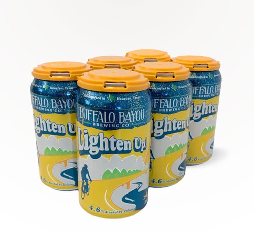 Buffalo Bayou Brewing Lighten Up Blonde Ale 6 Cans (12oz)