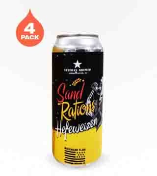 Backward Flag Brewing Sand Rations Pale Ale 4 Cans 16 oz