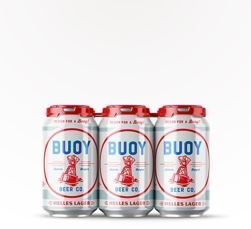 Buoy Beer Helles Light Lager 6 Cans (12oz)