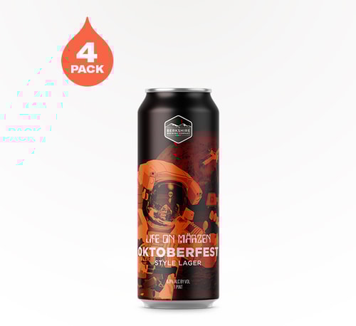Berkshire Brewing Oktoberfest Lager 4 Pack (16oz)