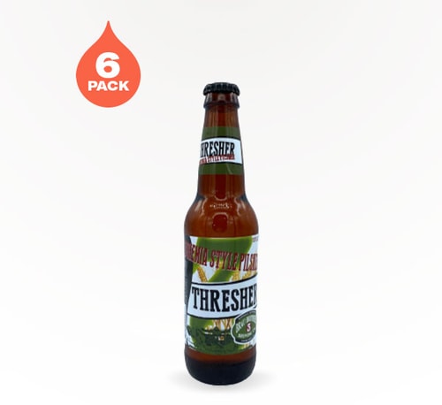 Brau Brothers Brewing Thresher Bohemia Style Pilsner 6 Bottles (12oz)