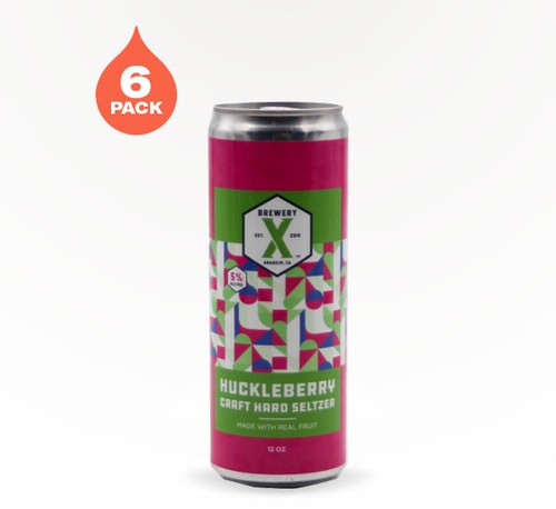 Brewery X Huckleberry Hard Seltzer 6 Cans (12oz)