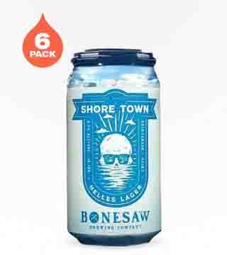 Bonesaw Brewing Shore Town Helles Lager 6 Cans (12oz)