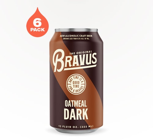 Bravus Brewing Non-Alcoholic Oatmeal Stout 6 Cans (12oz)