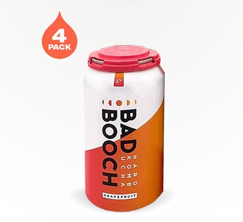 Bad Booch Grapefruit 4 Cans (250ml)