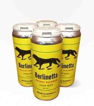 Berlinetta Velvet Pilsner 4 Pack (16oz)