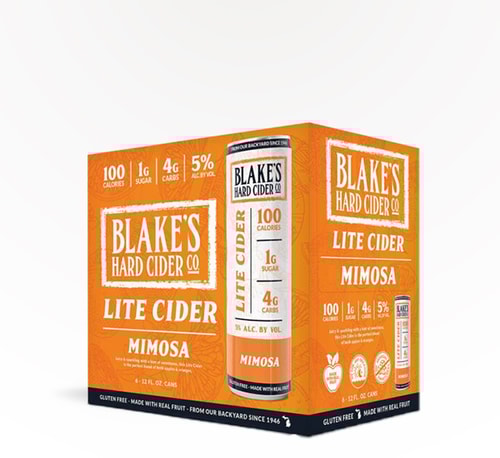 Blake's Hard Cider Mimosa Lite Cider 6 Cans (12oz)
