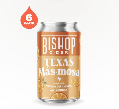 Bishop Cider Texas Mas Mosa Cider 6 Cans (12oz)