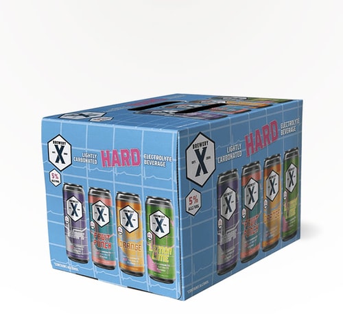 Brewery X Electrolyte Hard Seltzer Variety Pack 12 Cans (12oz)