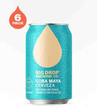 Big Drop Brewing Coba Maya Cerveza 6 Cans (12oz)