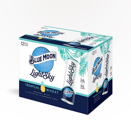 Blue Moon Brewing LightSky Tropical Wheat Beer 12 Cans 12oz