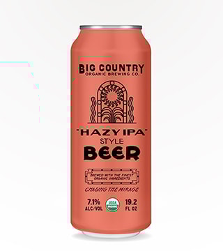 Big Country Brewing Organic New England Style IPA 19.2 oz