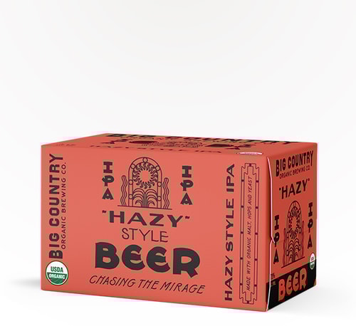 Big Country Brewing Organic New England Style IPA 6 Cans (12oz)