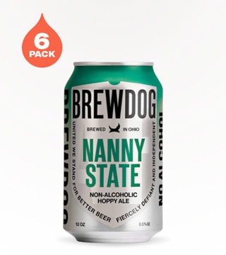BrewDog Non-Alcoholic Nanny State Hoppy Ale 6 Cans (12oz)
