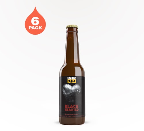 Bell's Brewery Black Hearted Black IPA 6 Bottles 12oz