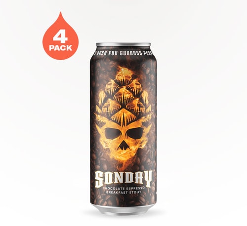 BADSONS Beer Sonday Chocolate Espresso Stout 4 Pack (16oz)