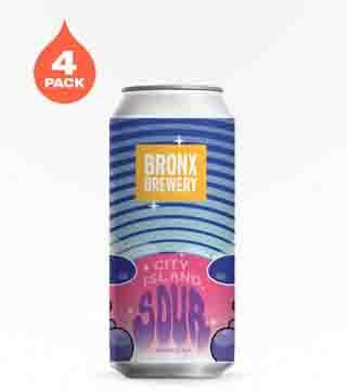 Bronx Brewery City Island Sour IPA 4 Cans 16 oz