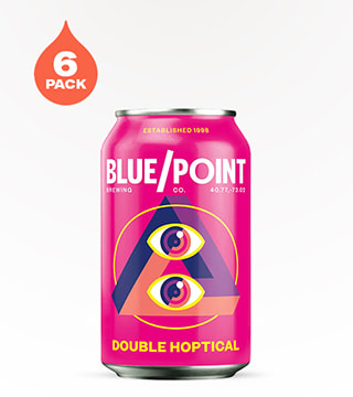 Blue Point Brewing Double Hoptical Imperial IPA 6 Cans 12oz