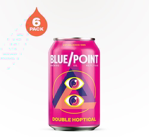 Blue Point Brewing Double Hoptical Imperial IPA 6 Cans 12oz