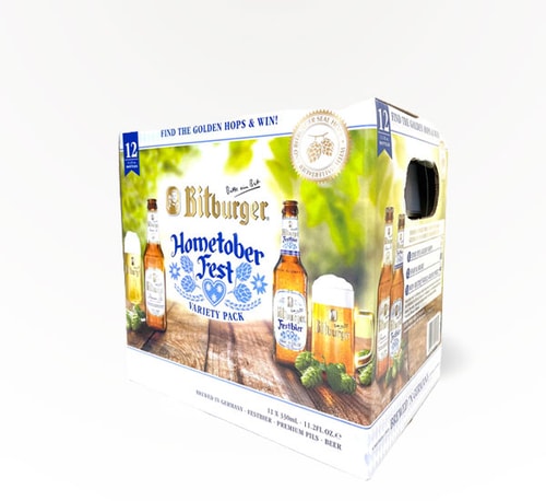 Bitburger Hometober Fest Variety Pack 6 Bottles (11.2oz)